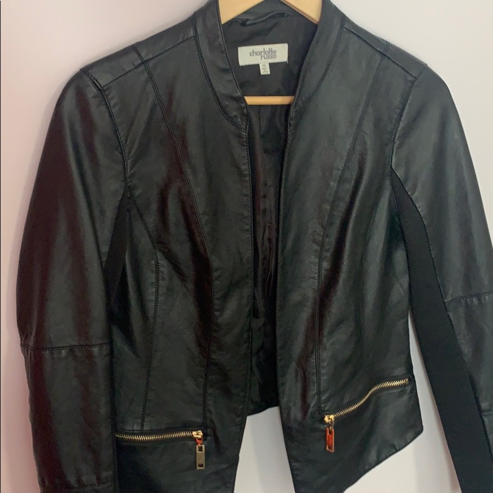 Charlotte Russe Faux Leather Jacket
